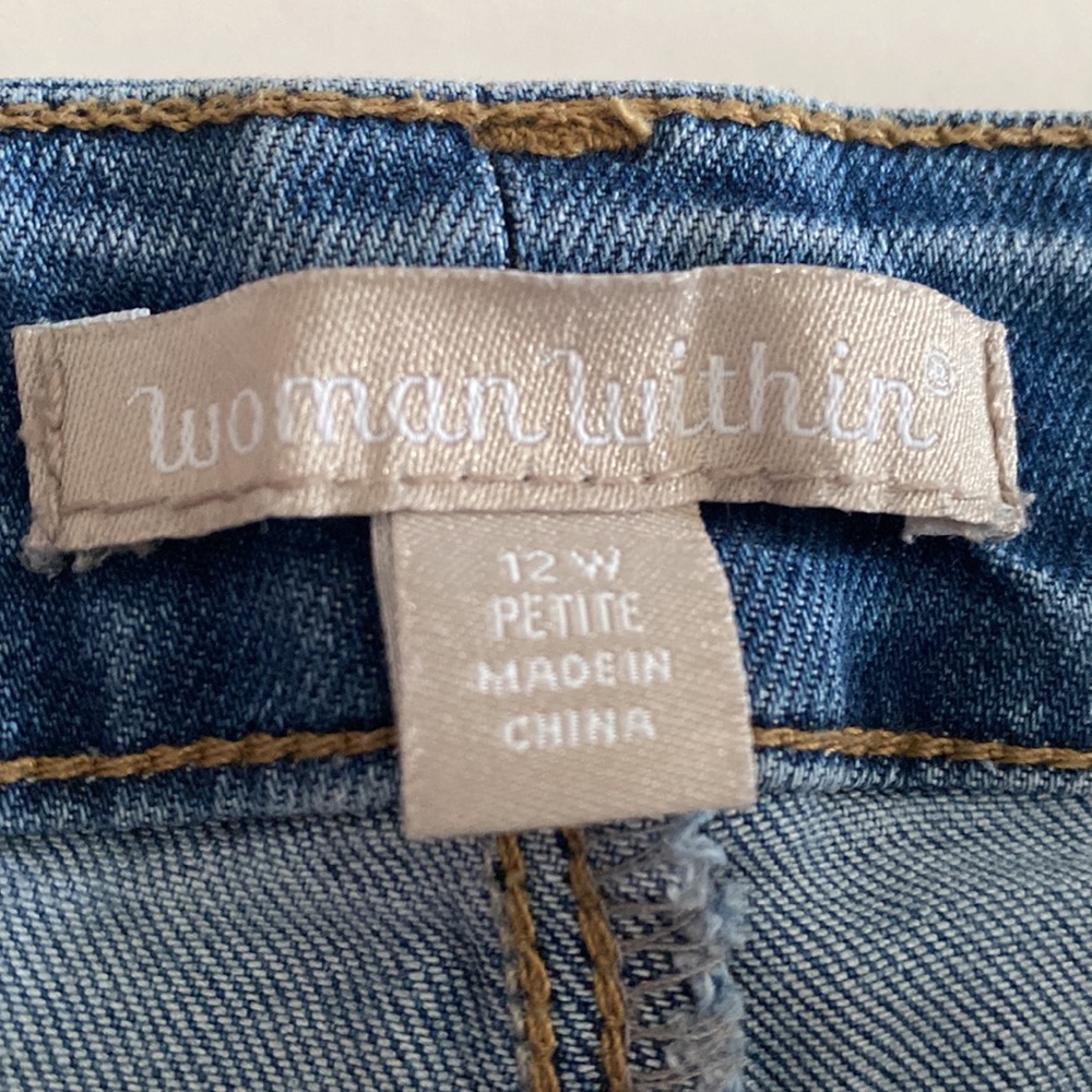 Woman within stretch midrise ankle jeans - Picture 7 of 7